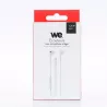 Ecouteurs filaire WE semi-intra avec connecteur USB-C , câble 1,20 m., boîtier de contrôle avec micro intégré pour les appels…