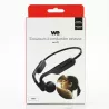 Ecouteurs sans-fil à la conduction osseuse AVIRA, IP5, BT V5.0, batterie rechargeable, autonomie 6h, usb-c, noir