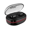 Ecouteurs sans fil - Earpod HD bass sound - Bluetooth 5.0 Cable de charge intégré Boitier de recharge (x18 recharges)…