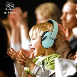 Casque anti-bruit ENFANT WeKids, atténuation 27dB avec housse de transport, vert d'eau