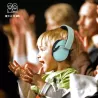 Casque anti-bruit ENFANT WeKids, atténuation 27dB avec housse de transport, vert d'eau