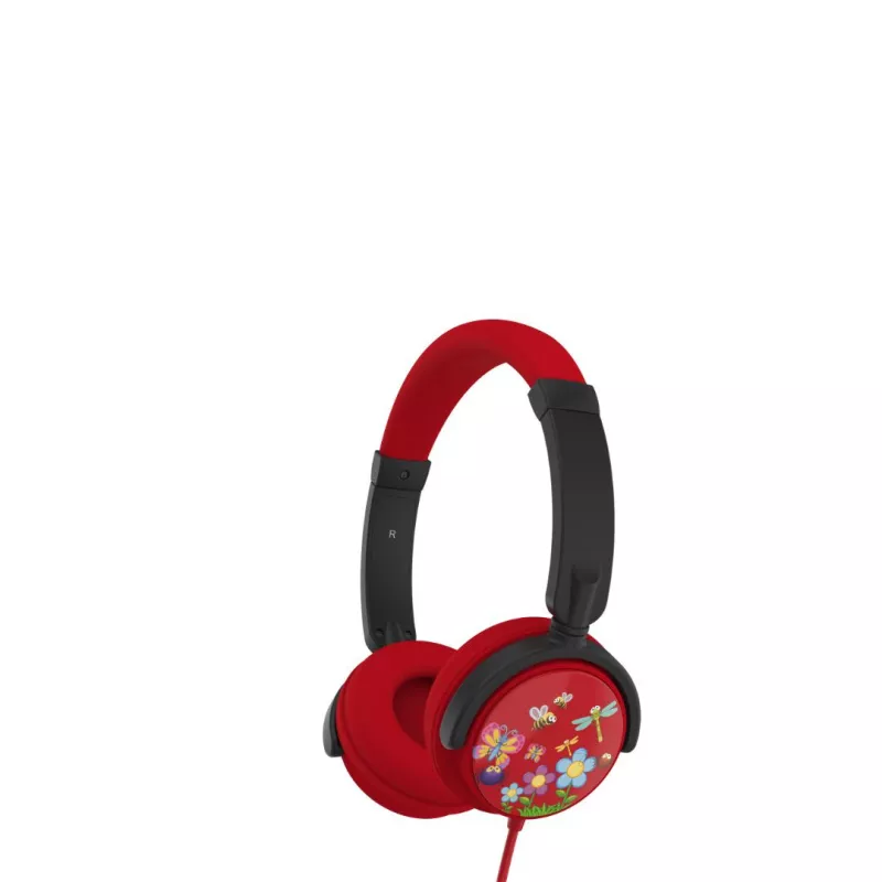 Casque enfant WeKids (3 à 10 ans) réglable et rotatif, limité à 85dB en Jack 3.5mm, une sortie jack permettant de connecter un…