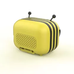 Enceinte Bluetooth WeKids Abeille RMS 5W, BT 5.0, Aux IN, Carte micro SD, batterie rechargeable de 1200mAh