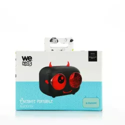 Enceinte Bluetooth WeKids Diable RMS 5W, BT 5.0, Aux IN, Carte micro SD, batterie rechargeable de 1200mAh