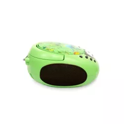 Lecteur - Radio CD - USB WeKids: FM, Lecteur CD/CD-R/CD-RW/MP3, RMS2*2W, entrée Aux et Micro, modèle Dinosaure