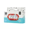 Réveil numérique WeKids, écran rétro-éclairé, affichage heure et température, fonctionne sur piles , motif rouge insecte