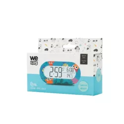 Réveil numérique WeKids, écran rétro-éclairé, affichage heure et température, fonctionne sur piles , motif océan