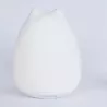 Veilleuse enfant en forme de chat rechargeable, avec télécommande 25cm de hauteur blanc