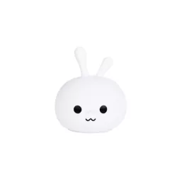 Veilleuse/projecteur d'étoile lapin en silicone, rechargeable lumiosité reglable blanc