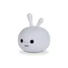 Veilleuse/projecteur d'étoile lapin en silicone, rechargeable lumiosité reglable blanc