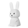 Veilleuse lapin en silicone, batterie rechargeable, auto 9-11h, lumière blanche fixe /7 couleurs en défiler…