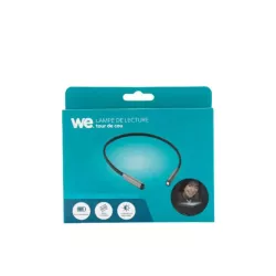 Lampe tour de cou, batterie rechargeable de 400mAh, bras flexible, 3 températures de couleur réglables.