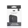 WE Lentilles de protection pour objectifs d'appareil photo iPhone 12/12 MINI transparent/noir (2 lentilles incluses)