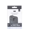 WE Lentilles de protection pour objectifs d'appareil photo iPhone 12 PRO MAX transparent/noir (3 lentilles incluses)