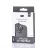 WE Lentilles de protection pour objectifs d'appareil photo iPhone 12 PRO MAX transparent/noir (3 lentilles incluses)