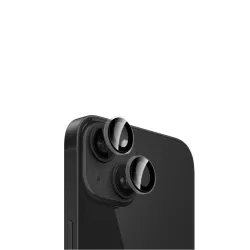 WE Lentilles de protection pour objectifs d'appareil photo iPhone 13/13 MINI transparent/noir (2 lentilles incluses)