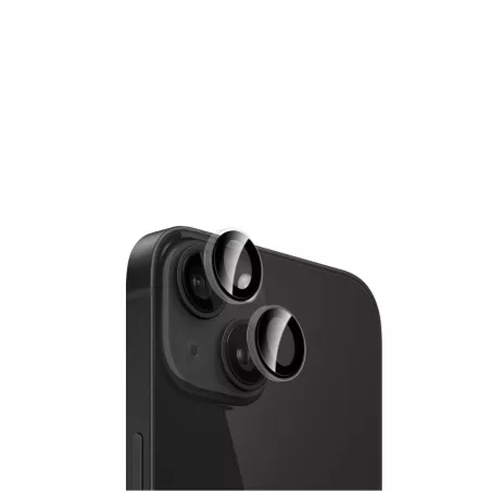 WE Lentilles de protection pour objectifs d'appareil photo iPhone 13/13 MINI transparent/noir (2 lentilles incluses)