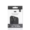 WE Lentilles de protection pour objectifs d'appareil photo iPhone 13/13 MINI transparent/noir (2 lentilles incluses)