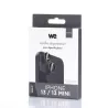 WE Lentilles de protection pour objectifs d'appareil photo iPhone 13/13 MINI transparent/noir (2 lentilles incluses)
