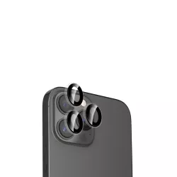 WE Lentilles de protection pour objectifs d'appareil photo iPhone 13 PRO/13 PRO MAX transparent/noir (3 lentilles incluses)
