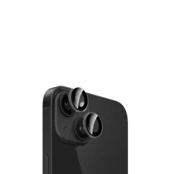 WE Lentilles de protection pour objectifs d'appareil photo iPhone 14/14 PLUS transparent/noir (2 lentilles incluses)