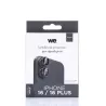 WE Lentilles de protection pour objectifs d'appareil photo iPhone 16/16 PLUS/17 transparent/noir (2 lentilles incluses)