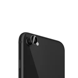 WE Lentilles de protection pour objectifs d'appareil photo iPhone 16E/17E transparent/noir (1 lentille incluse)