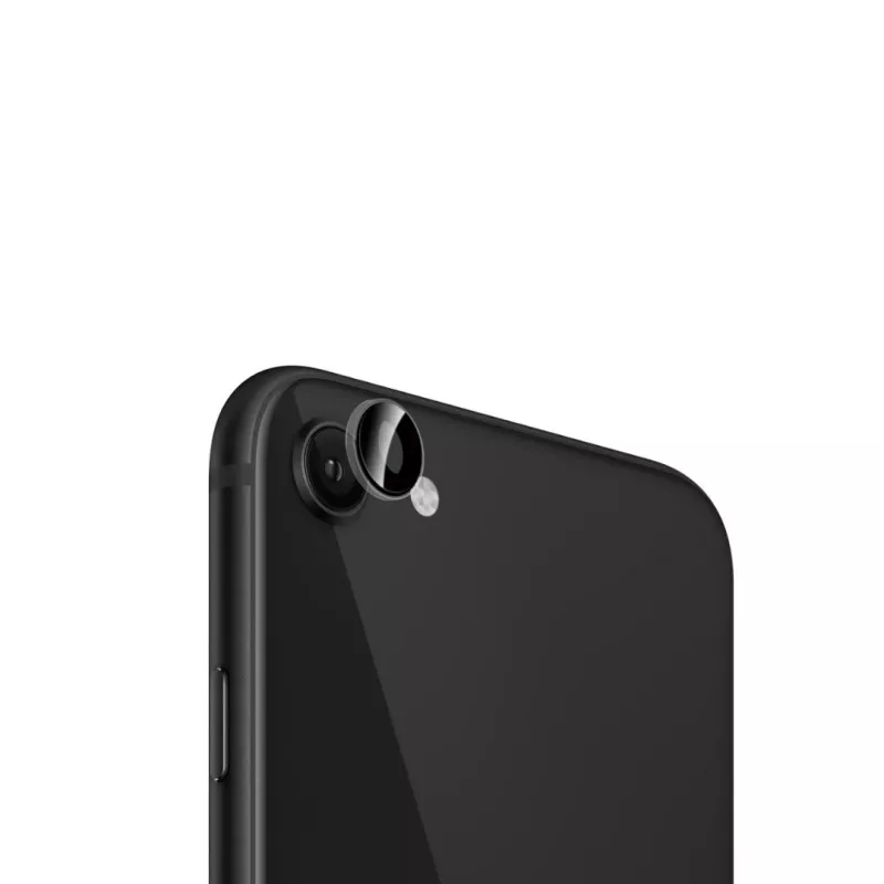 WE Lentilles de protection pour objectifs d'appareil photo iPhone 16E/17E transparent/noir (1 lentille incluse)