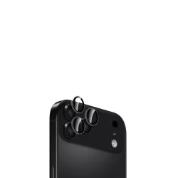 WE Lentilles de protection pour objectifs d'appareil photo iPhone 16 PRO / 16 PRO MAX / 17 PRO / 17 PRO MAX transparent/noir…