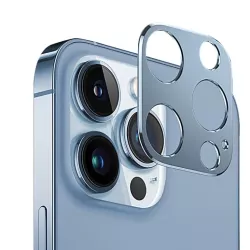 WE Protection dobjectifs appareil photo IPHONE 13 PRO Bleu alpin