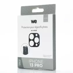 WE Protection dobjectifs appareil photo IPHONE 13 PRO Noir