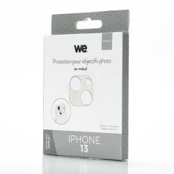WE Protection dobjectifs appareil photo IPHONE 13 Rose