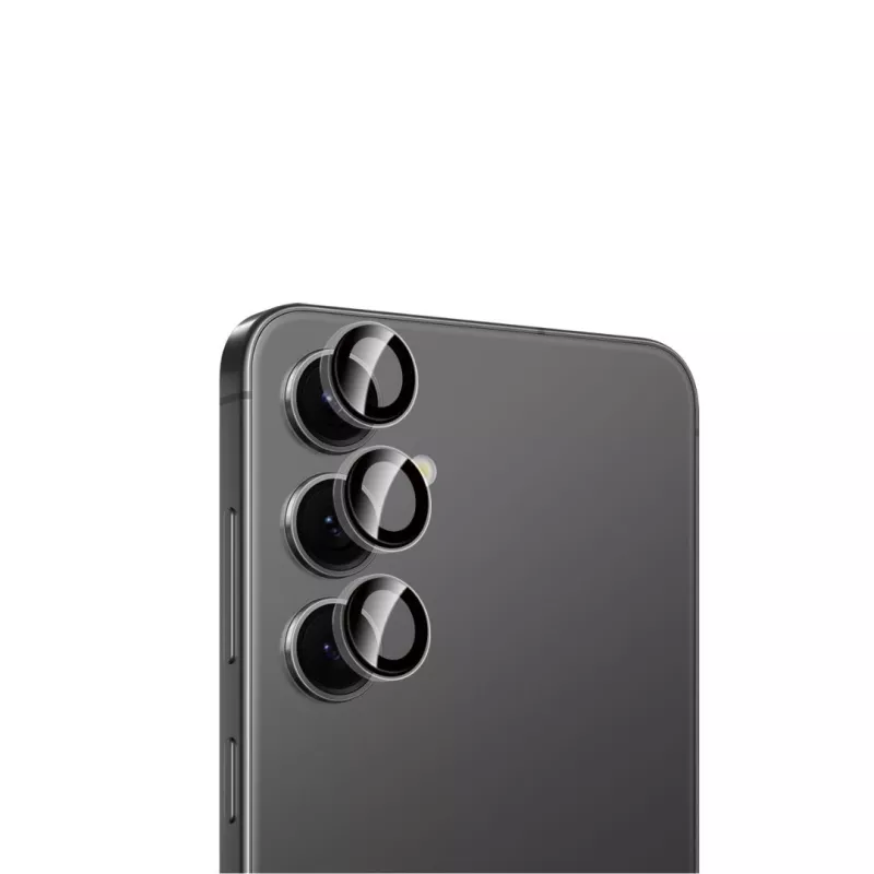 WE Lentilles de protection pour objectifs d'appareil photo SAMSUNG S24 transparent/noir (3 lentilles incluses)