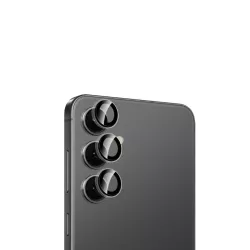 WE Lentilles de protection pour objectifs d'appareil photo SAMSUNG S24 PLUS transparent/noir (3 lentilles incluses)