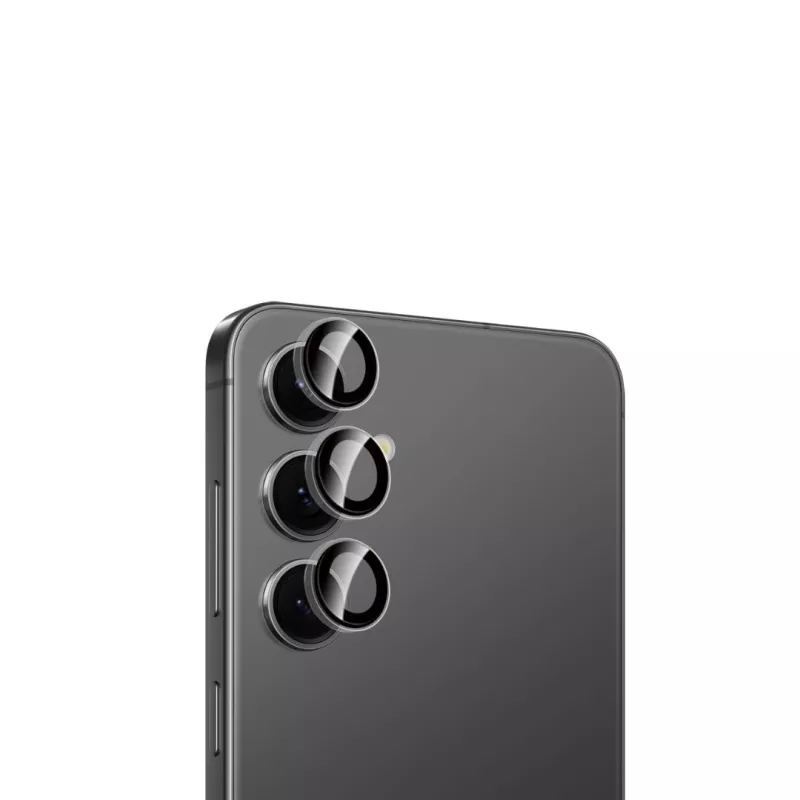 WE Lentilles de protection pour objectifs d'appareil photo SAMSUNG S24 PLUS transparent/noir (3 lentilles incluses)