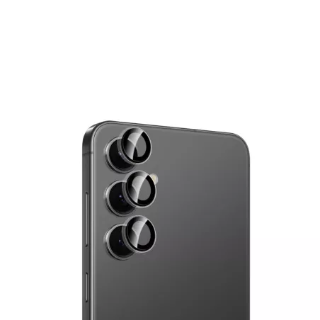 WE Lentilles de protection pour objectifs d'appareil photo SAMSUNG S24 PLUS transparent/noir (3 lentilles incluses)