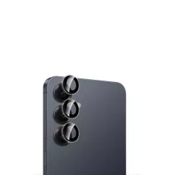 WE Lentilles de protection pour objectifs d'appareil photo SAMSUNG S25 transparent/noir (3 lentilles incluses)