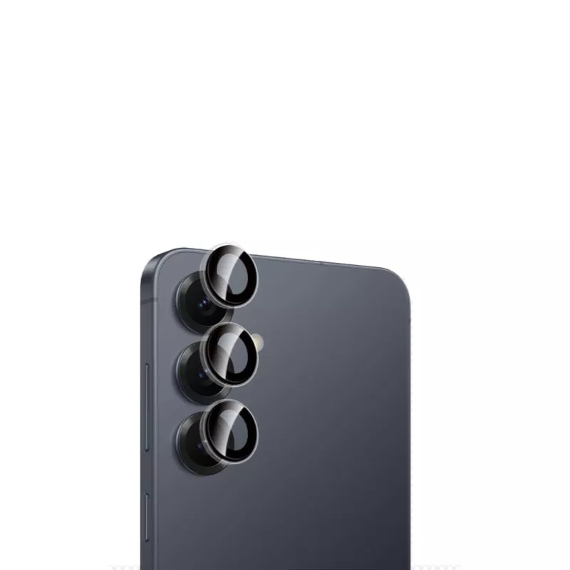WE Lentilles de protection pour objectifs d'appareil photo SAMSUNG S25 transparent/noir (3 lentilles incluses)