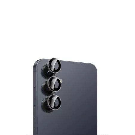 WE Lentilles de protection pour objectifs d'appareil photo SAMSUNG S25 transparent/noir (3 lentilles incluses)