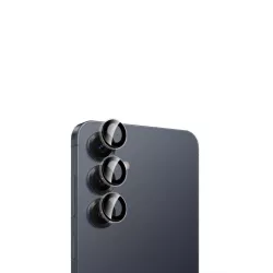WE Lentilles de protection pour objectifs d'appareil photo SAMSUNG S25 PLUS transparent/noir (3 lentilles incluses)