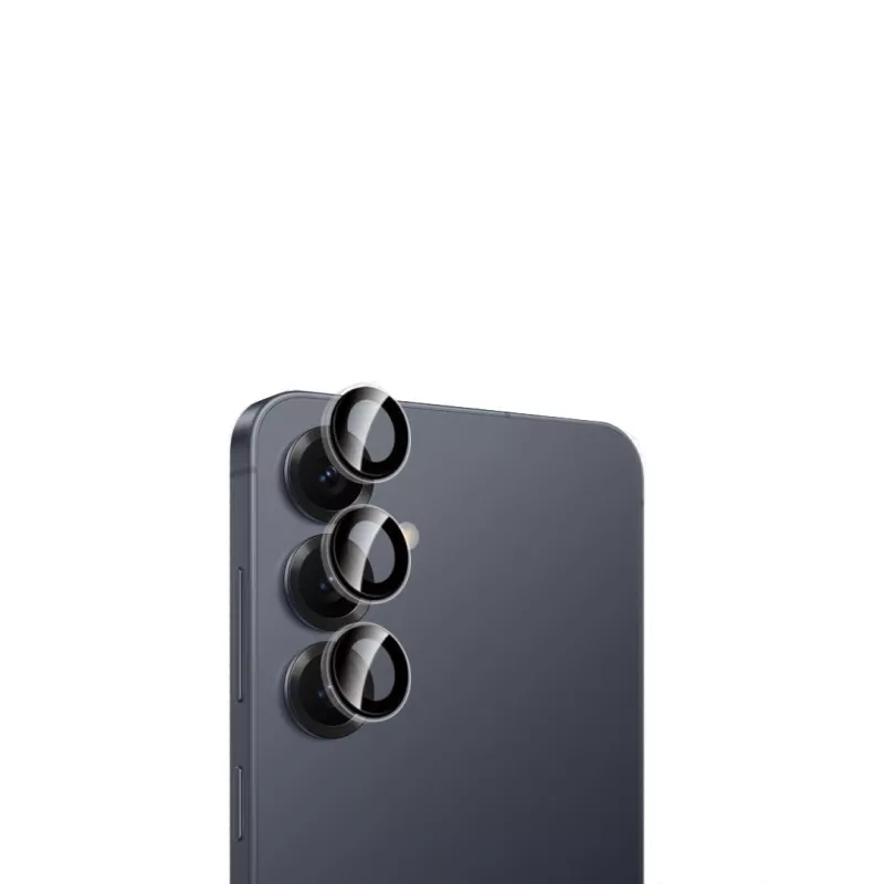 WE Lentilles de protection pour objectifs d'appareil photo SAMSUNG S25 PLUS transparent/noir (3 lentilles incluses)