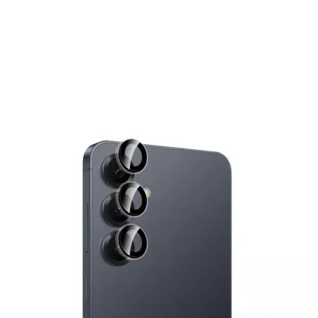 WE Lentilles de protection pour objectifs d'appareil photo SAMSUNG S25 PLUS transparent/noir (3 lentilles incluses)