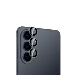 WE Lentilles de protection pour objectifs d'appareil photo SAMSUNG S26 PLUS transparent/noir (2 lentilles incluses)