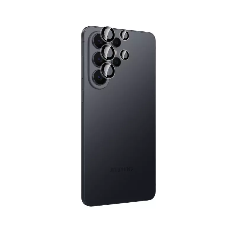 WE Lentilles de protection pour objectifs d'appareil photo SAMSUNG S26 ULTRA transparent/noir (5 lentilles incluses)
