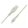 Câble Lightning/USB A biosourcé avec 30% de matières recyclées - 1m - Packaging écoconçu