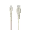 Câble Lightning/USB A biosourcé avec 30% de matières recyclées - 2m - Packaging écoconçu