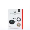 Microphone USB, design compact en métal, buton muet intégré, LED indicatif, plug&play, compatible avec tous les systèmes…