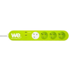 Multiprise connectée 3 connectées + 1 normale iOS 9 et Android 4.4 / Bluetooth avec parasurtenseur