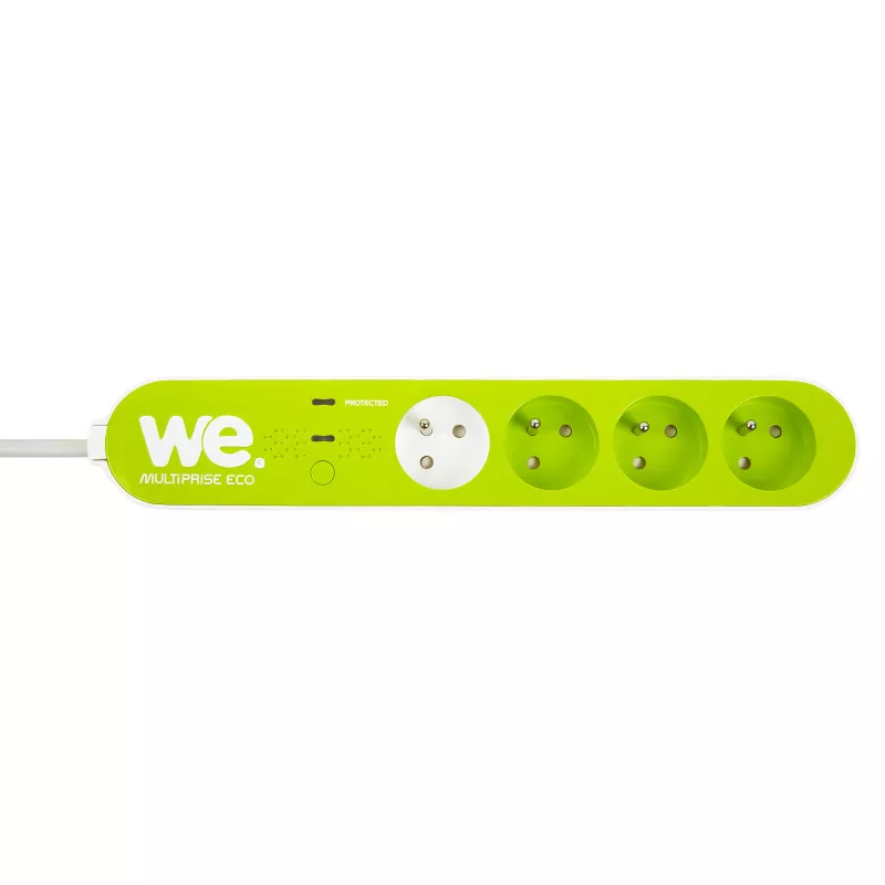 Multiprise connectée 3 connectées + 1 normale iOS 9 et Android 4.4 / Bluetooth avec parasurtenseur