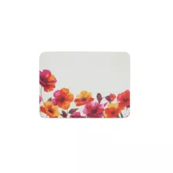 WE POP Pack Tapis de souris design floral : 200x140x3mm + souris optique sans-fil 2.4 GHz